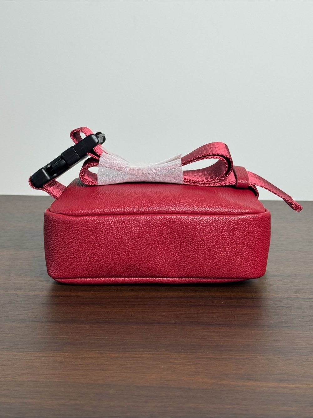 Modern Picnic Red Vegan Leather Belt Bag / Fanny Pack - Picture 6 of 14